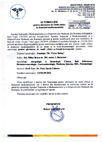 Autorizatie studii clinice