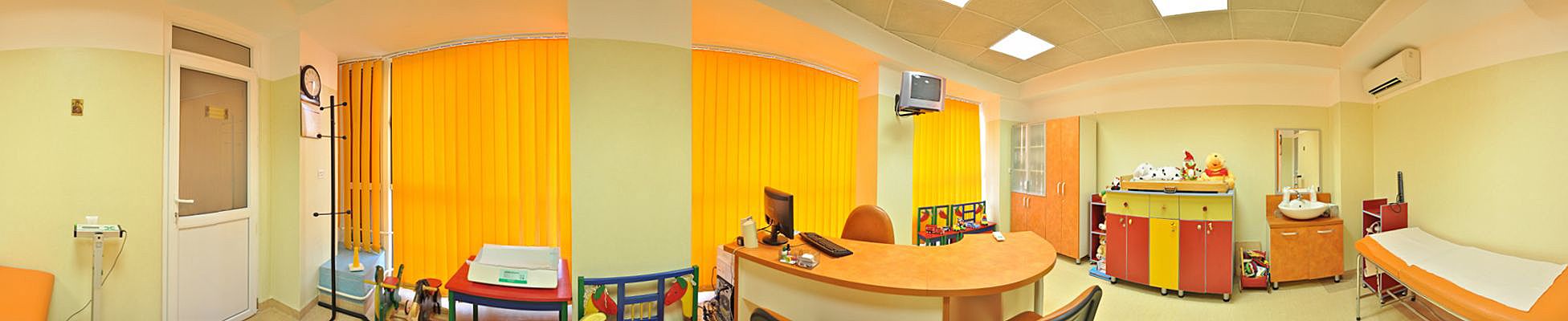 Pediatrics consultation room Victor Babes Clinic - Virtual tour