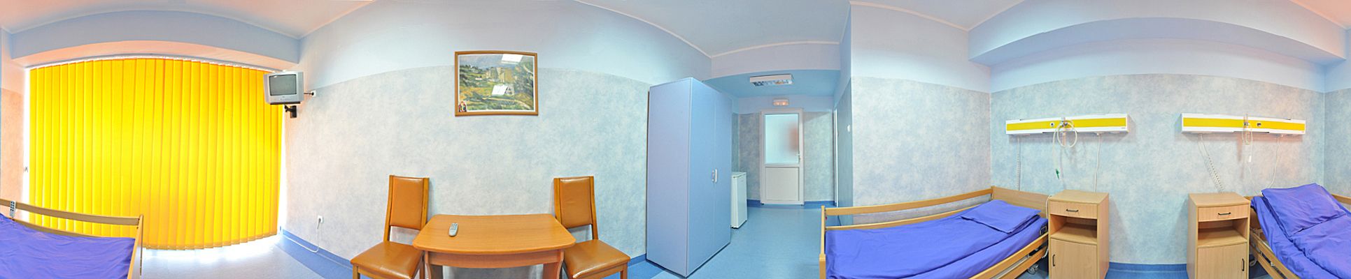 Surgery department pacient room Victor Babes Clinic - Virtual tour